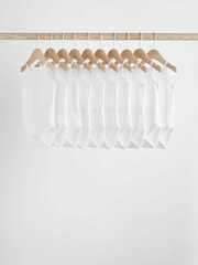 Боди без рукавов для малышей Next N33-587, 10 шт., Белый