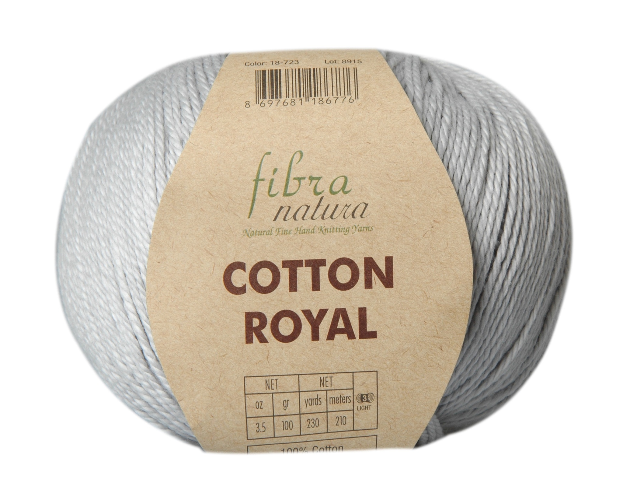 Королевский хлопок. Фибра натура пряжа коттон Роял. Fibranatura Cotton Royal 18-725. Cotton Royal 18- 723 Fibranatura. Пряжа Fibranatura Cotton Royal 18-705.