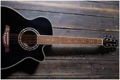 FLIGHT F-230C BK Гитара акустическая шестиструнная