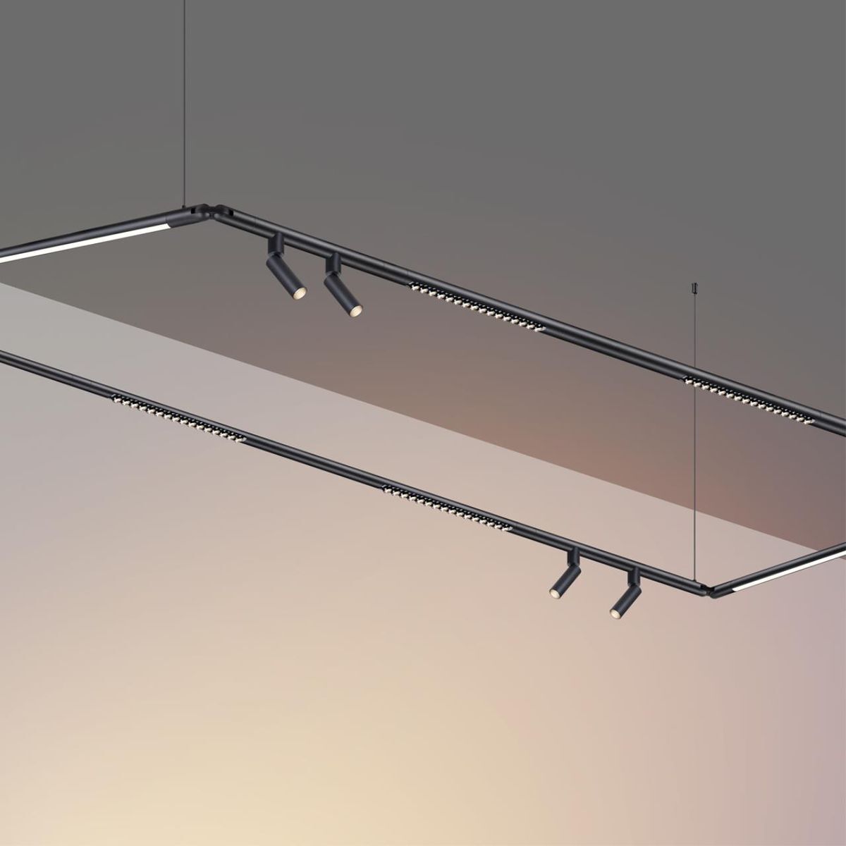 Трековый светодиодный светильник Novotech Konst Glat 359366