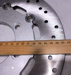 Диск тормозной передний на Yamaha XVS 400 / XVS 650 1996-2004 г.в.