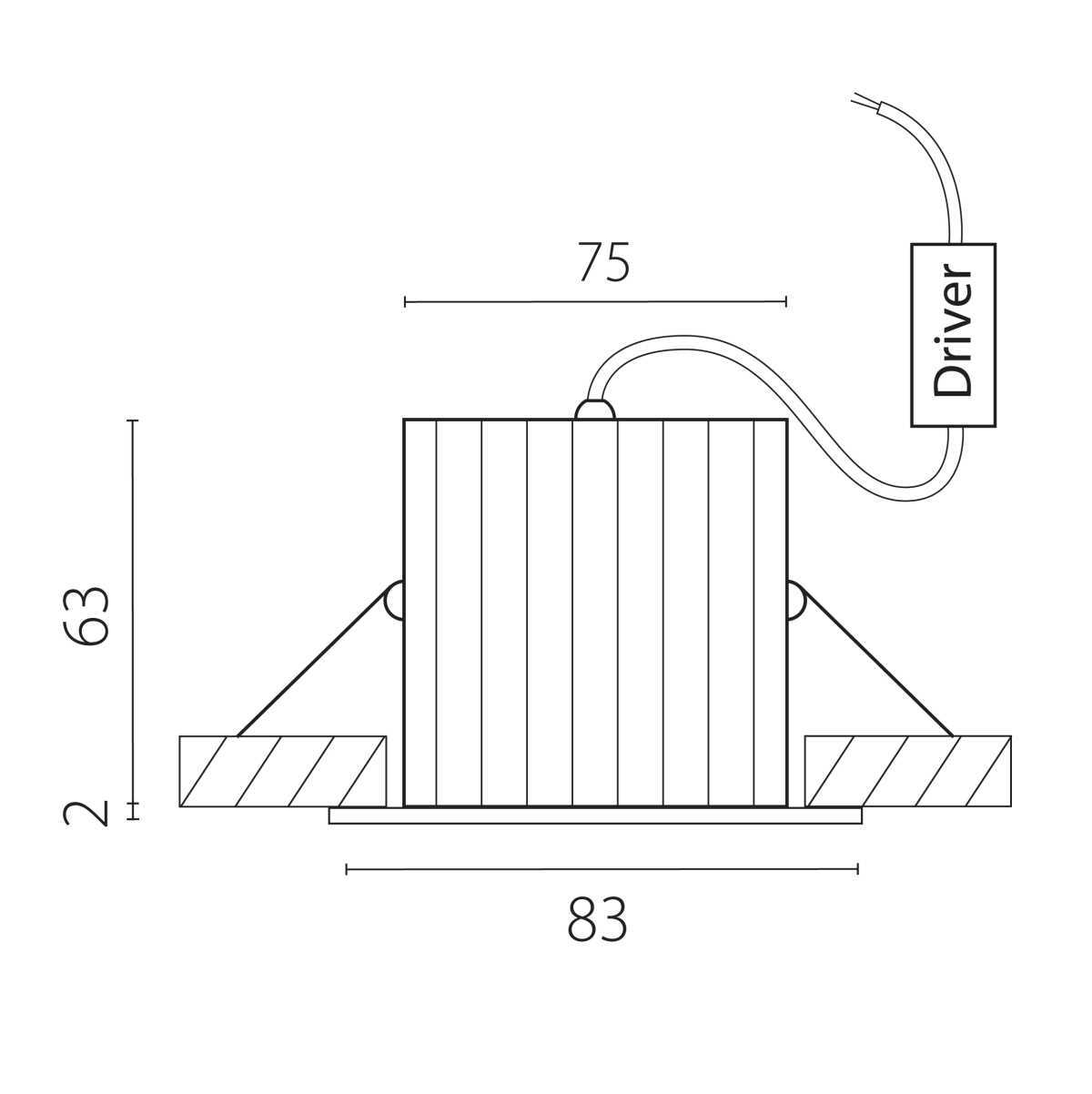 Светильник светодиодный уличный Ciclone Lightstar 385637