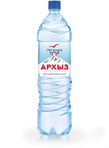 Вода минеральная природная Архыз 1.5л не газ