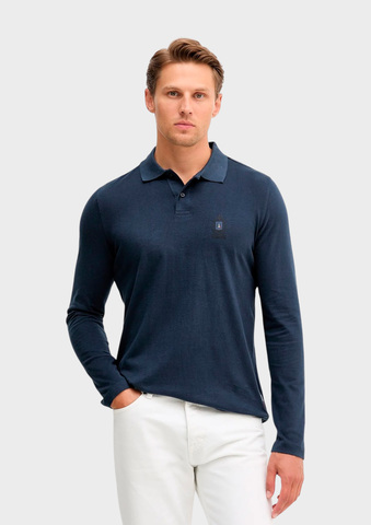 Футболка-поло длинный рукав AERONAUTICA