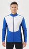 Тренировочная куртка Nordski Advance White/True Blue/Black мужская