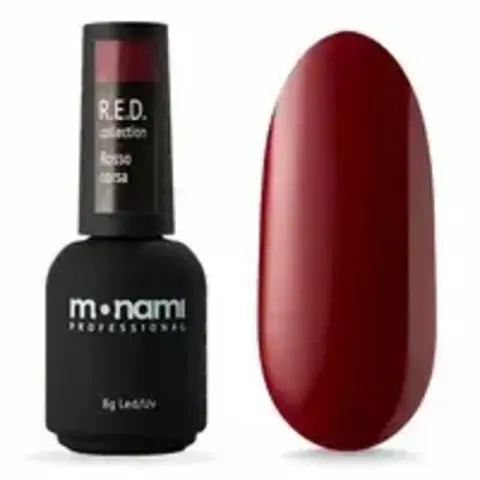 Гель-лак Monami R.E.D. Rosso corsa 8г
