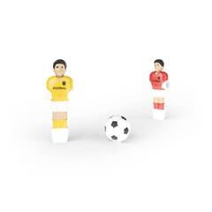 Игровой стол складной UNIX Line Футбол - Кикер (122х61 cм) Wood