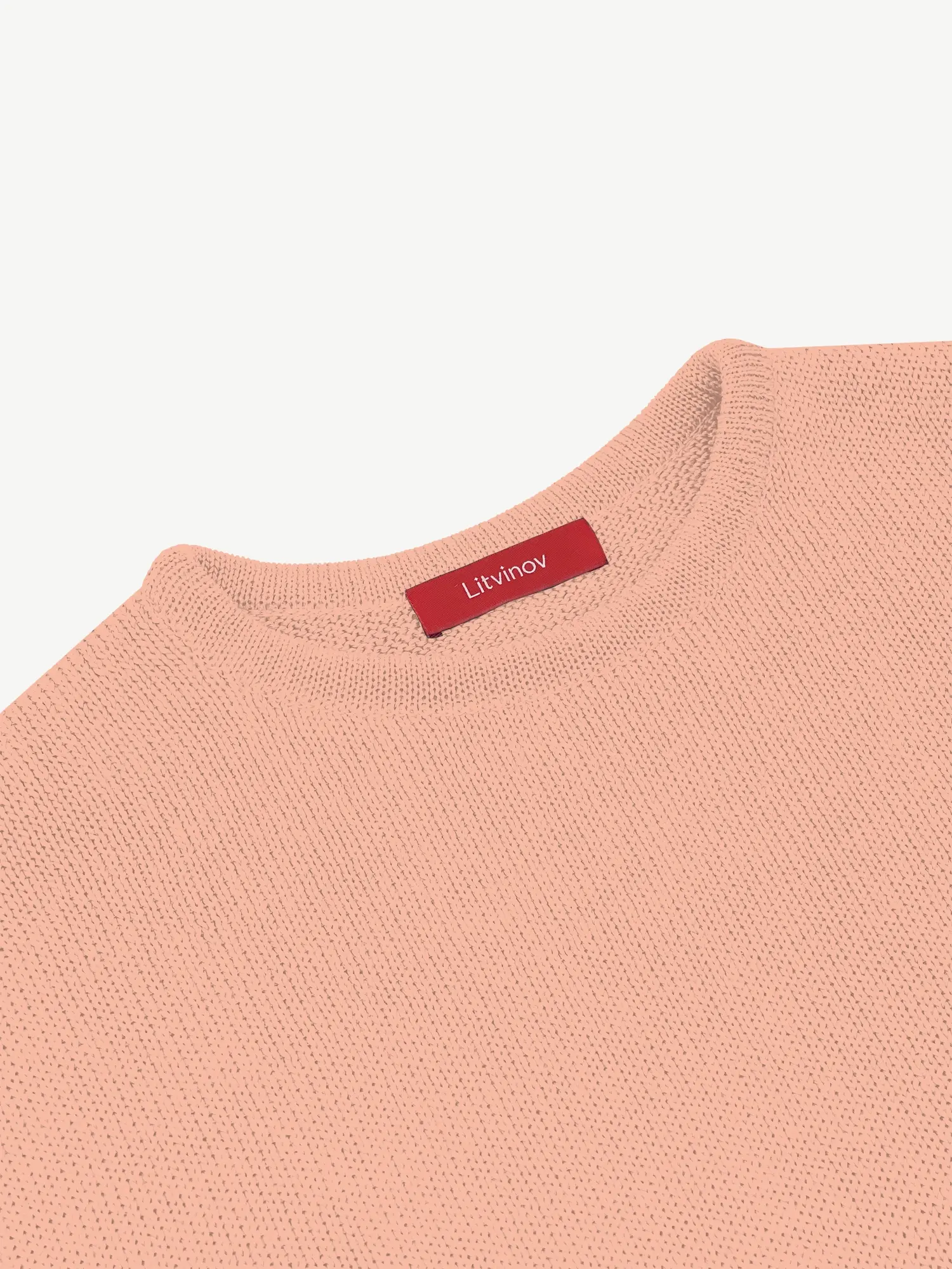 Джемпер оверсайз из экохлопка