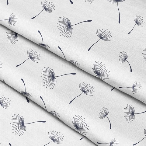 Комплект постельного белья евро-стандарт DANDELIONS, 100% хлопок