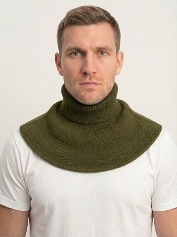 Шарф морской (олива)