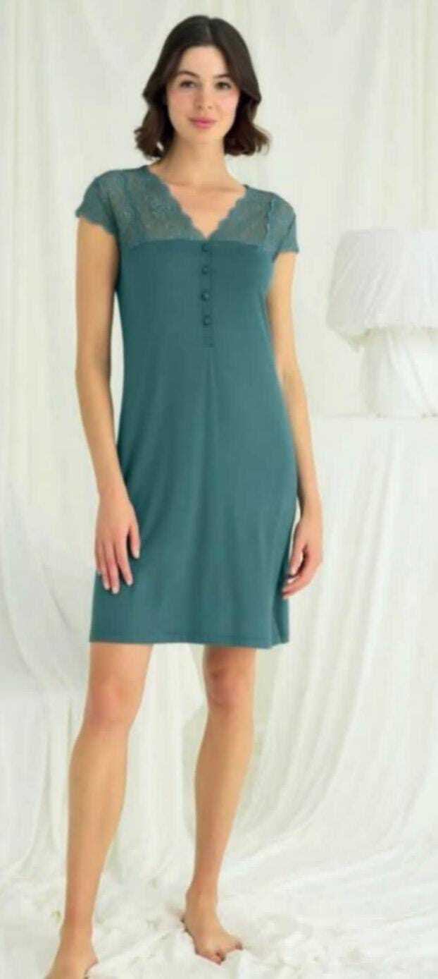 Monamise Сорочка Тёмно зелёный