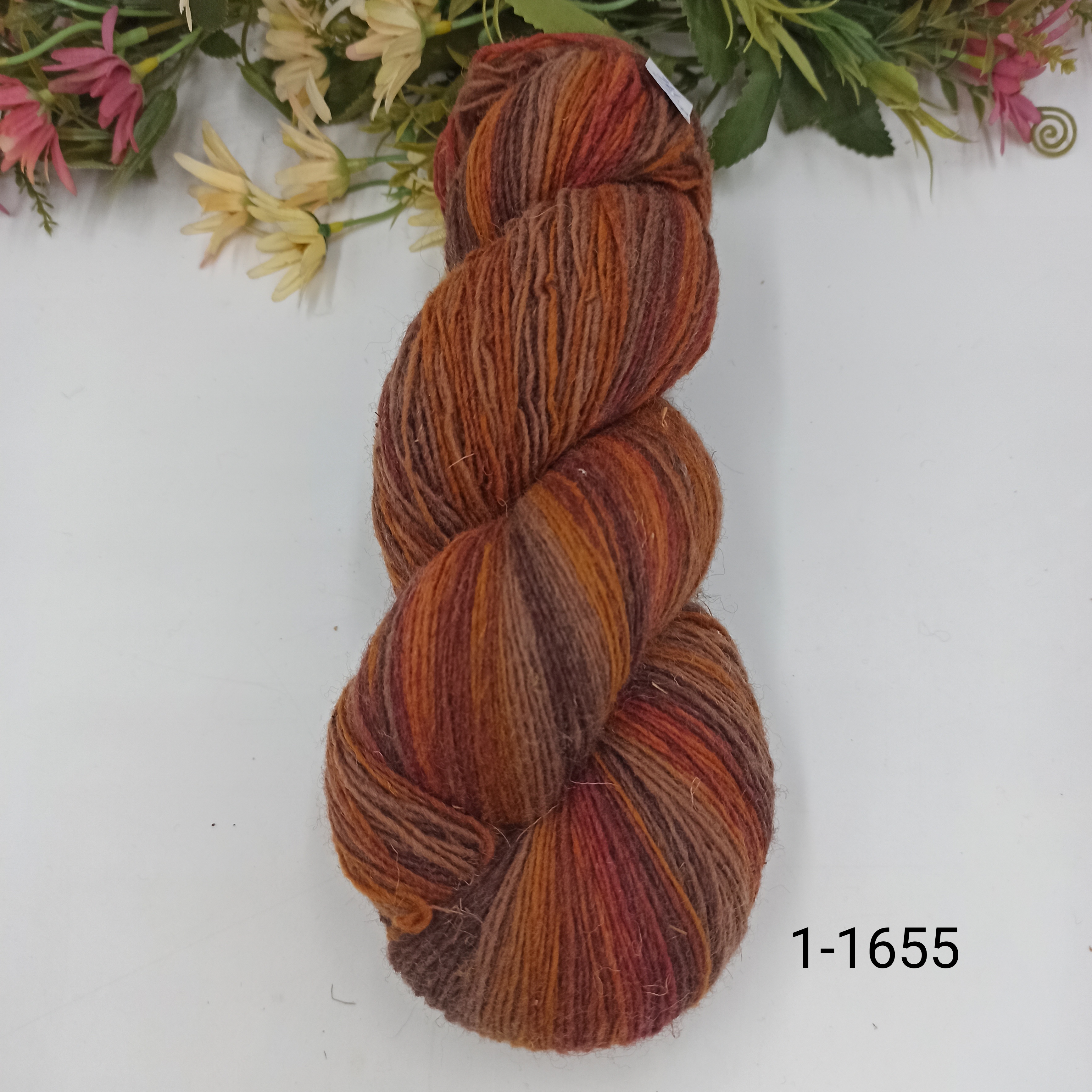 Дундага 6/1 шерсть секционного окрашивания 01-1655 420м/100гр