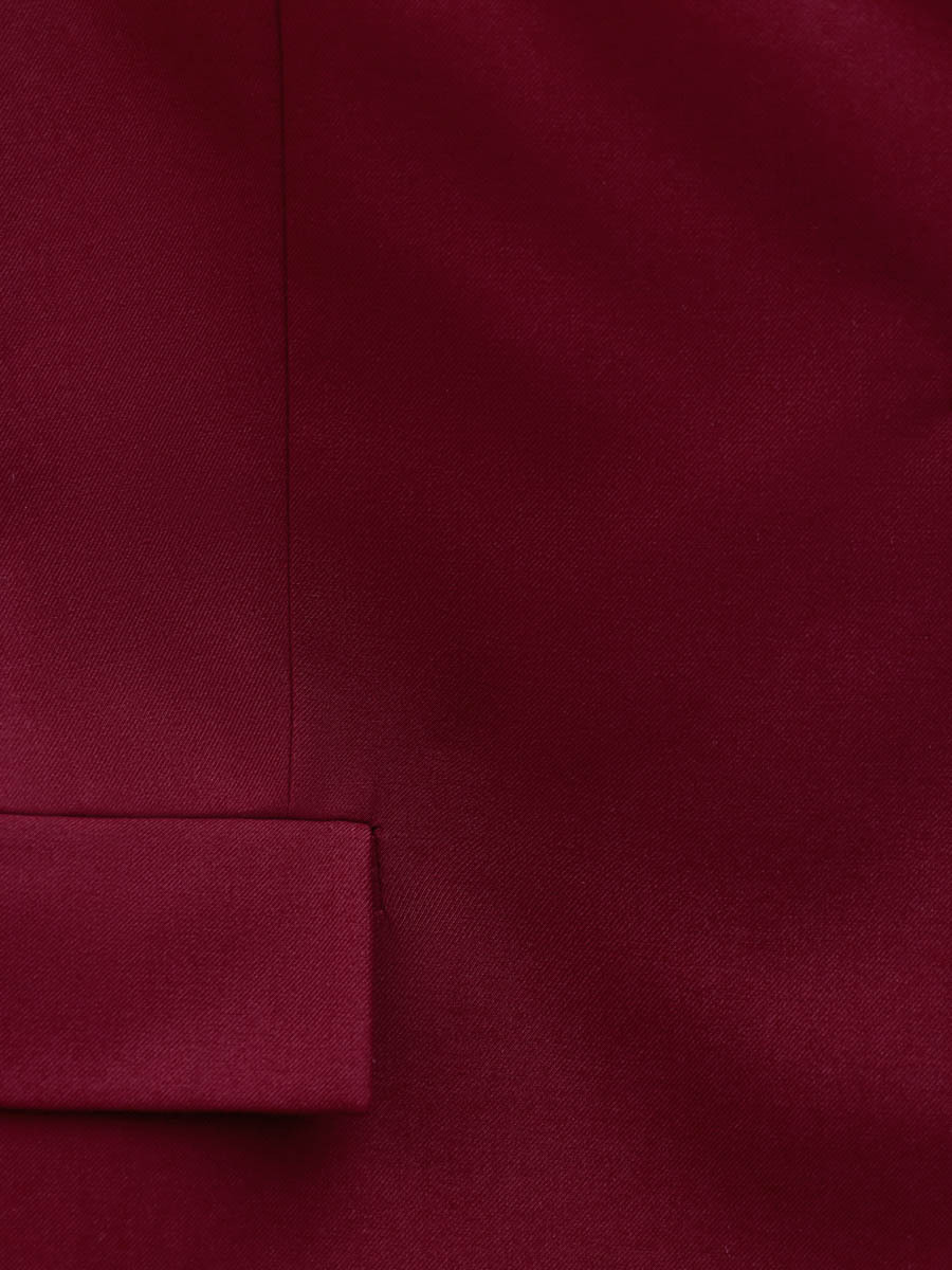 

Жакет Акита прямого кроя, Бордовый