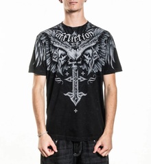Футболка Affliction DEATH EYES BLACK 2