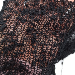 Gots Vimar фактурный меринос с шелком 520м/100гр Черный