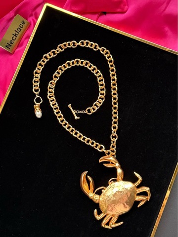 Кулон краб Schiaparelli