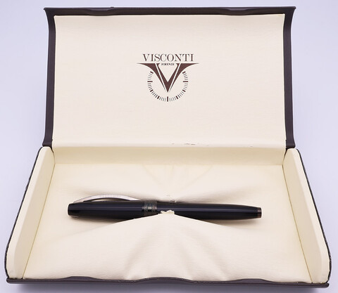 Ручка-роллер Visconti Michelangelo Back to Black, F(VS-295TB-02)