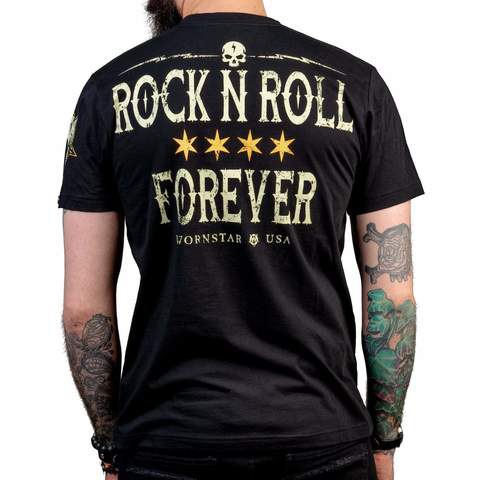 Wornstar | Футболка мужская ROCK N ROLL FOREVER TEE W005 спина