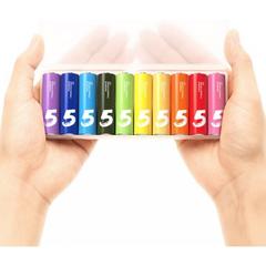 Алкалиновые батарейки Xiaomi ZMI Rainbow ZI5 AA (10 шт.)