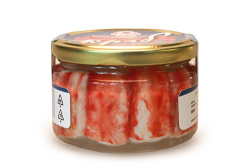 Мясо краба фаланга в рассоле РакиКраб, 200г