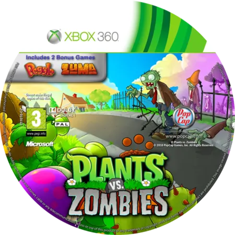 Plants Vs Zombies [Xbox 360]