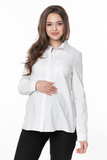 Рубашка для беременных 11504 белый