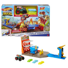 Hot Wheels Monster Truck Blast Station Playset