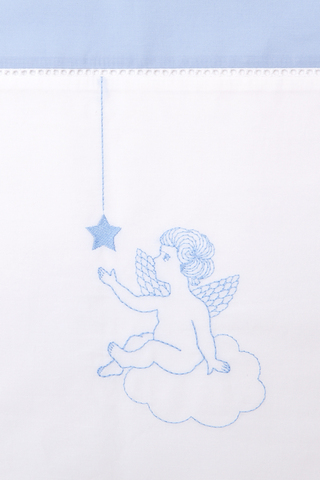 Чехол для бампера 390x45 Luxberry Angels голубой