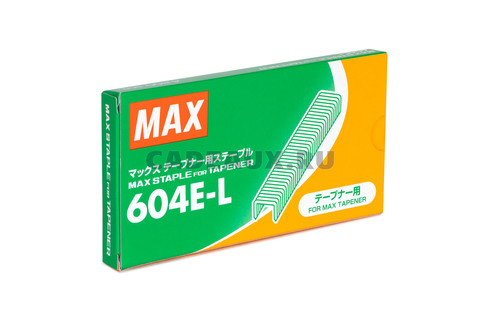 Скобы для тапенера MAX TAPENER 604E-L