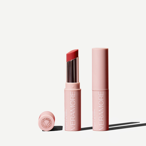 Бальзам для губ пигментированный VERAMORE Glamour Rose Vegan Lip-Balm