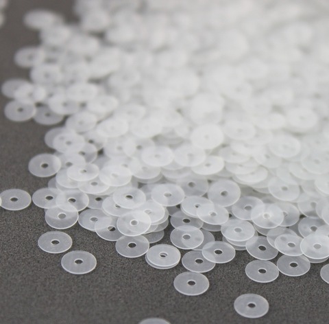 Пайетки плоские 4 мм. Glass (106F)