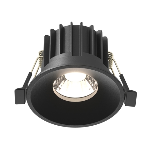Встраиваемый светильник Maytoni Round DL058-12W-DTW-B