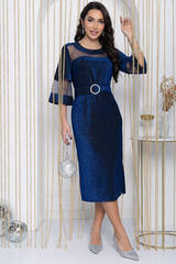 Платье Стрекоза (электрик) П12077 LT Collection