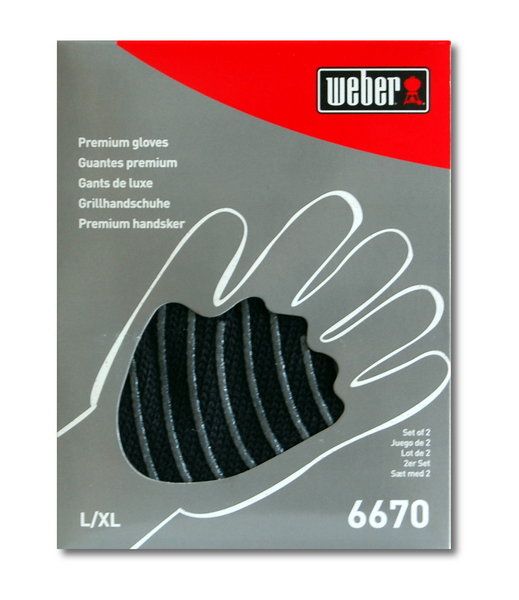 Перчатки Weber BBQ Mitt Black Размер (L/XL)