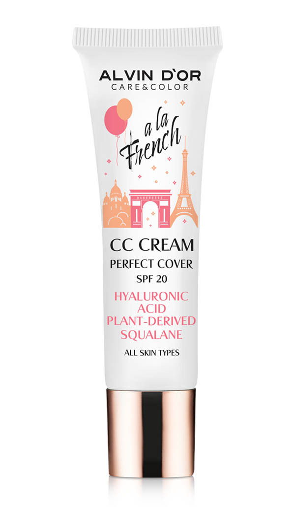 Alvin D`or  A LA FRENCH ALF-02 Тональный СС-крем для лица SPF 20  тон 01 Light 25ml