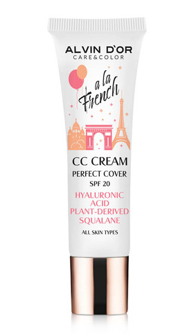 Alvin D`or A LA FRENCH ALF-02 Тональный СС-крем для лица SPF 20 тон 01 Light 25ml