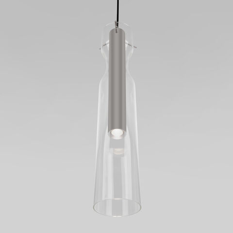 Подвесной светодиодный светильник Eurosvet Swan 50253/1 LED графит