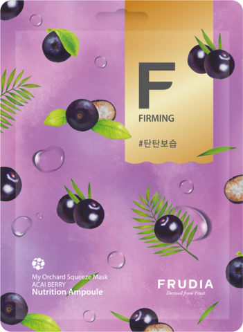 Frudia My Orchard Squeeze Mask Acai Berry Бодрящая маска для лица с ягодами асаи