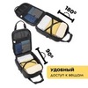 Картинка сумка на колесах Ozuko 9699 Black - 9