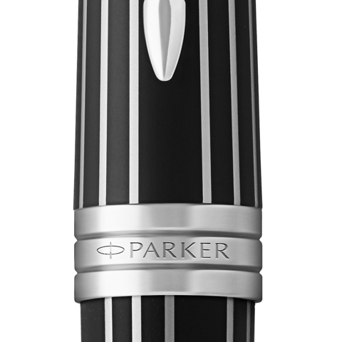 Ручка перьевая Parker Premier, Black CT, F (1931401)