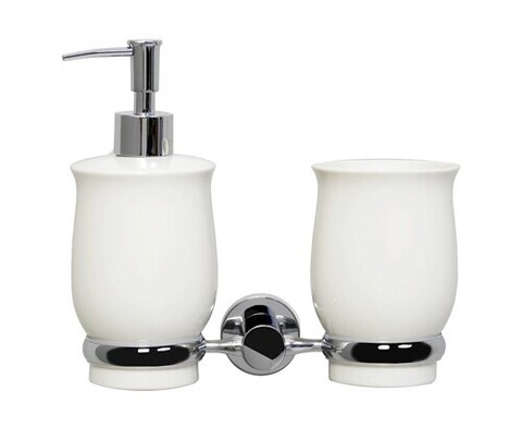WasserKRAFT K-24289 Держатель стакана и дозатора