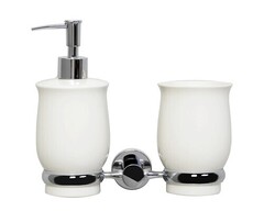 WasserKRAFT K-24289 Держатель стакана и дозатора фото