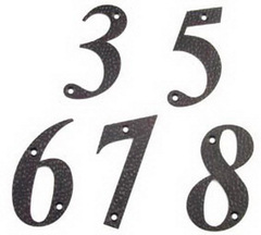 Номер AMIG 6-4"черный