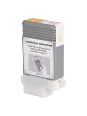 Струйный картридж Sakura 6708B001 ( PFI-107 Y) для Canon imageProGRAF iPF670/680/685/770/780/785, водорастворимый тип чернил, желтый, 130 мл.