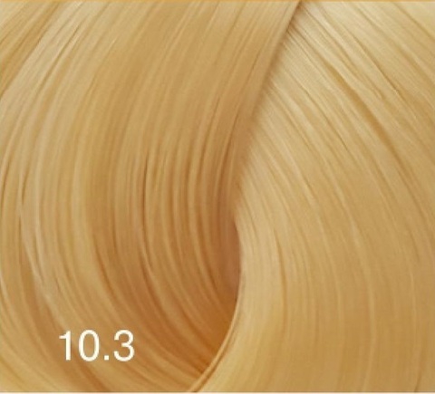 10.3 светлый блондин золотой, крем-краска для волос Bouticle/ Expert Color 100ml