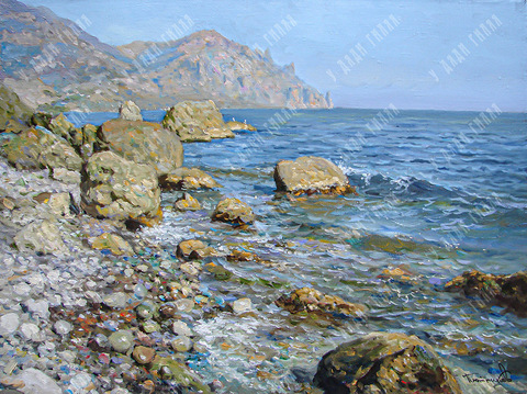 Плотников В. В. Крым. Холст, масло. 2009 г.