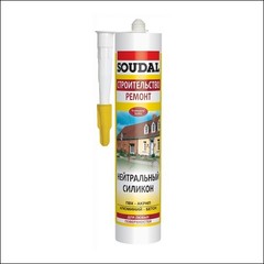 Силикон SOUDAL нейтральный (бесцветный)