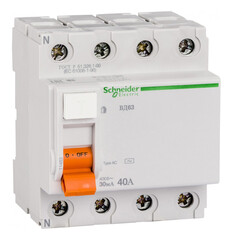 11463 УЗО дифф.выкл.нагрузки 4Р 40А 30мА ВД63