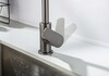 Aquatek AQ1182BGM AQ1182BGM БЕТТА смеситель для кухни, шлиф. черный хром