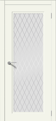 Рондо-Н / Цвет РАЛ 9010 / Остекление "Белое матовое Кристалл" / Двери Верда
